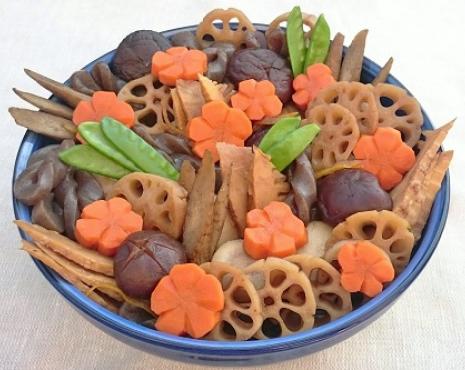 アメリニンジンのおせち煮物